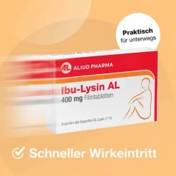 Ibu-Lysin AL 400 mg Filmtabletten, 50 St