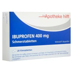 Ibuprofen 400 mg Die Apotheke hilft Filmtabletten, 20 St