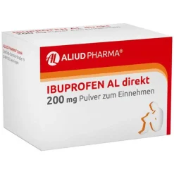 Ibuprofen AL direkt 200 mg Pulver zum Einnehmen, 20 St