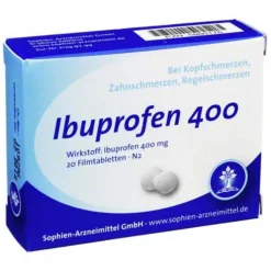 Ibuprofen Sophien 400 Filmtabletten, 20 St