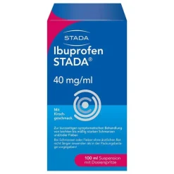 Stada Ibuprofen 40 mg / ml Suspension zum Einnehmen, 100 ml>Kinder Ibuprofen|Fiebermittel Kinder