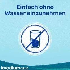 Imodium akut lingual – Soforthilfe bei akutem Durchfall, 12 St