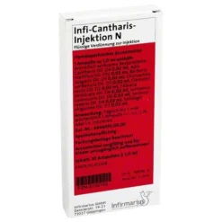 INFI Cantharis Injektion N, 10X1 ml