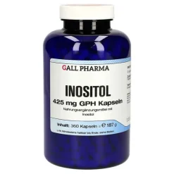 Hecht Pharma Inositol 425 mg GPH Kapseln, 360 St> Hirnleistung & Nerven