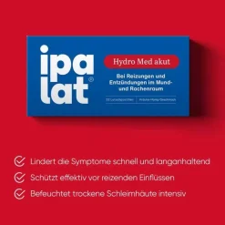 Ipalat Hydro Med akut Lutschpastillen, 32 St><noscript><img width=