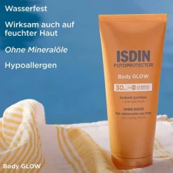 ISDIN Fotoprotector Body glow Creme LSF 30, 200 ml