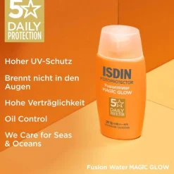 Isdin Fotoprotector Fusion Water Magic glow LSF 50, 50 ml><noscript><img width=
