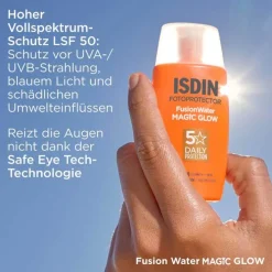 Isdin Fotoprotector Fusion Water Magic glow LSF 50, 50 ml><noscript><img width=