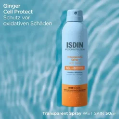 ISDIN Fotoprotector Wet Skin transparent Spray LSF 50, 100 ml><noscript><img width=