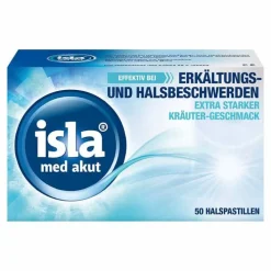 Isla ® med akut Pastillen, 50 St> Hustenstiller|Halsschmerztabletten