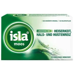 Isla Moos Pastillen, 120 St> Hustenstiller|Halsschmerztabletten