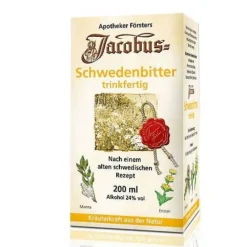 Jacobus Schwedenbitter trinkfertig, 200 ml> Schwedenbitter