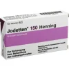 Jodetten 150 Henning Tabletten, 100 St> Jod