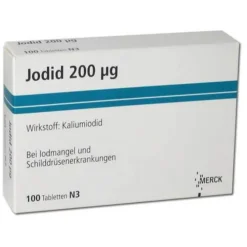Merck Jodid 200 Tabletten, 100 St> Jod