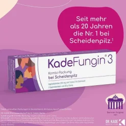 Kadefungin 3 Kombi-Packung 20 g Creme + 3 Vaginaltabletten, 1 St><noscript><img width=