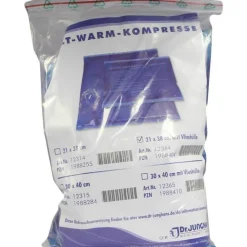 Dr. Junghans Kalt-Warm Kompresse 21x38cm mit Vlieshülle, 1 St> Kalt-Warm Kompresse