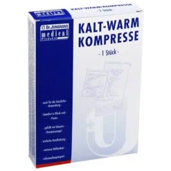 Kalt-Warm Kompresse 12x29cm mit Vlieshülle, 1 St