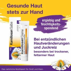 Kamillosan ® Creme, 40 g> Salbe Gegen Juckreiz|Neurodermitis Creme