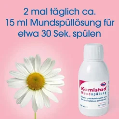 Kamistad ® Mundspülung bei Zahnfleischentzündungen und Aphten, 150 ml><noscript><img width=