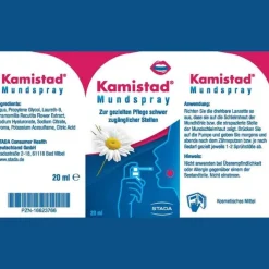 Kamistad ® Mundspray bei Zahnfleischentzündungen und Aphten, 20 ml> Mundpflege|Für Zahnprothesen