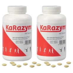 Karazym magensaftresistente Tabletten , 2x400 St> Enzyme