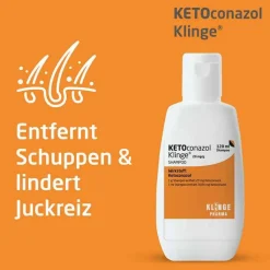 KETOconazol Klinge® Shampoo 20 mg/g, 120 ml