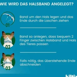 Kiltix für kleine Hunde Halsband, 1 St