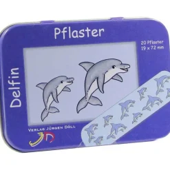 Kinderpflaster Delfin Dose, 20 St>Kinder Kinderpflaster