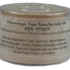 Kinesiologie Tape 5 cm x 5 m beige, 1 St