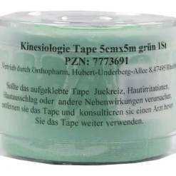 Kinesiologie Tape 5 cm x 5 m grün, 1 St> Kinesio Tape
