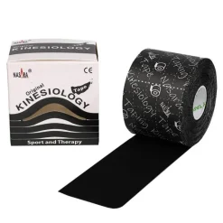 Kinesiotape Nasara 5cmx5m schwarz, 1 St
