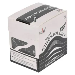 Kinesiotape Nasara 5cmx5m schwarz, 1 St