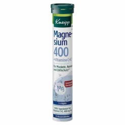 Kneipp Magnesium 400 + C + E Brausetabletten, 15 St> Magnesium|Muskulatur