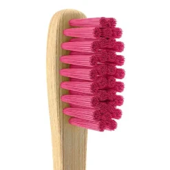 Don Dandrea Deuschland AG Öko Zahnbürste Kids Bambus Borsten pink Nordics, 1 St>Kinder Zahnbürsten|Für Kinder & Babys