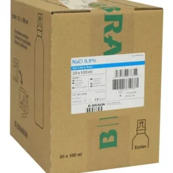 B. Braun Kochsalzlösung 0,9% B.Braun SPÜLLÖSUNG Ecolav, 20X100 ml> Kochsalzlösung