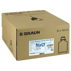 B. Braun Kochsalzlösung 0,9% Ecoflac Plus, 20X100 ml> Kochsalzlösung