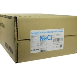 Kochsalzlösung 0,9% Glasflasche, 20X100 ml