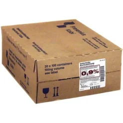 Fresenius Kabi Kochsalzlösung 0,9% in der 100ml Freka Flasche, 20X50 ml> Kochsalzlösung