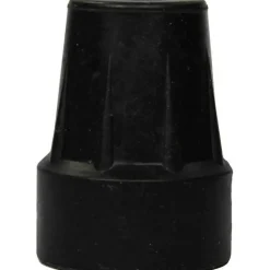 Krückenkapsel 18 / 19mm schwarz Stahleinl.Unter.St., 1 St> Alltagshilfen