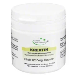 Hannes pure Lebenslust Kreatin Vegi Kapseln, 120 St> Kreatin