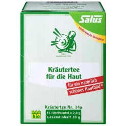 Kräutertee für die Haut Nr.14a Bio Salus Fbeutel , 15 St