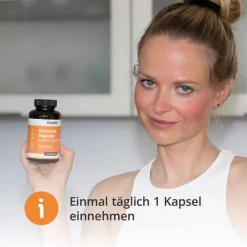 Casida Kurkuma Kapseln + Pfeffer Curcumin hochdosiert, 90 St><noscript><img width=