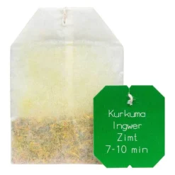 Kurkuma Tee Ingwer & Zimt Bio Salus Filterbeutel, 15 St