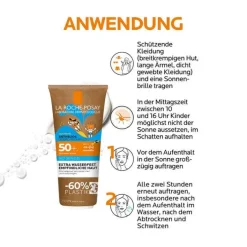 La Roche Posay Anthelios Dermo-Pediatric Wet Skin Gel, 200 ml> Lsf 50+|Hauttypen
