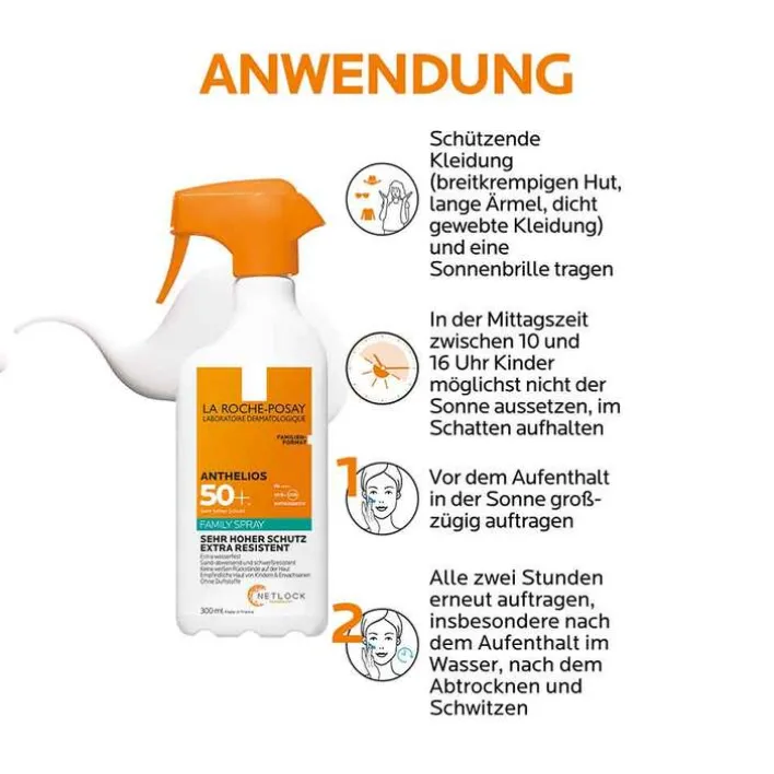 La Roche Posay Anthelios Invisible Spray LSF 50 + Family, 300 ml>Kinder Lsf 50+|Kinder & Baby
