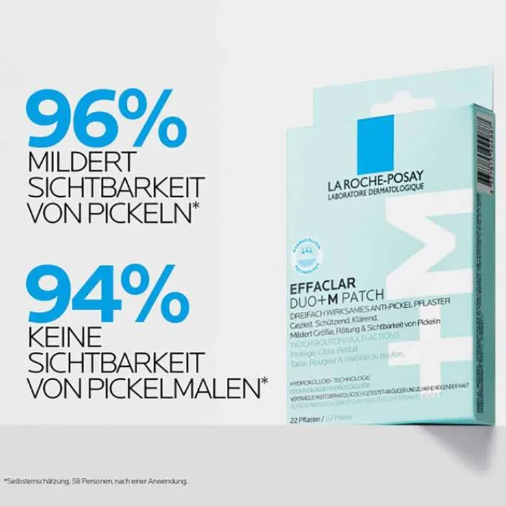 La Roche Posay Effaclar Duo + M Patches, 22 St