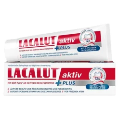 Lacalut aktiv Plus Zahncreme, 75 ml