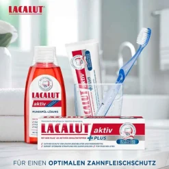 Lacalut aktiv Plus Zahncreme, 75 ml
