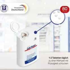Avitale Lactase 7.000 FCC Tabletten im Spender, 80 St><noscript><img width=
