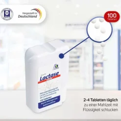 Avitale Lactase 3500 FCC Tabletten im Klickspender, 100 St><noscript><img width=